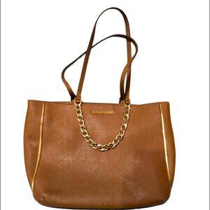 Michael Kors Camel Leather Tote